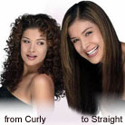 hair sedu straighteners before and after